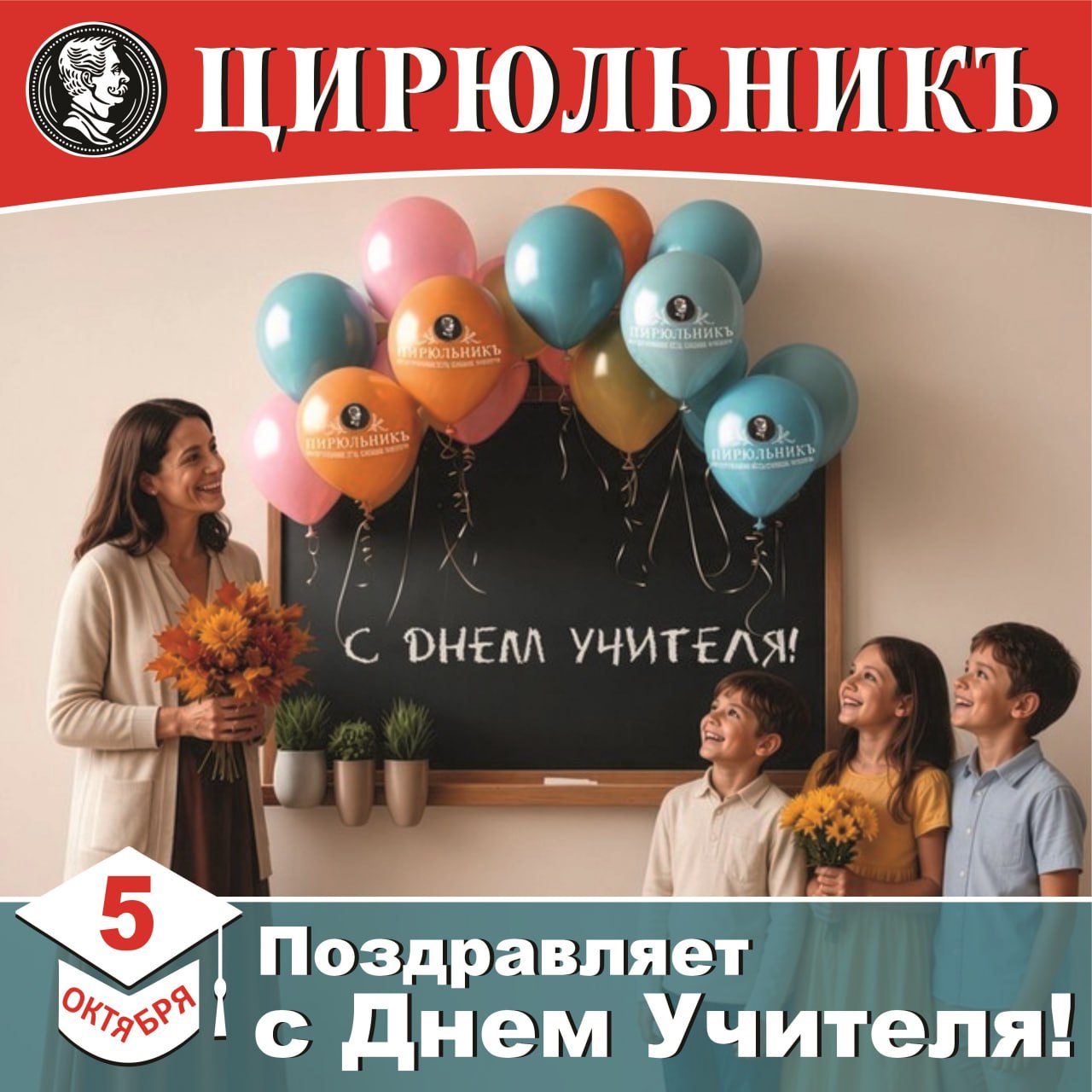 Поздравляем c Днем учителя!